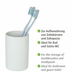 Wenko Bad-Accessoire Set Polaris, Weiß Matt, 3-teilig -Günstiges Wenko Geschäft unnamed file 15335