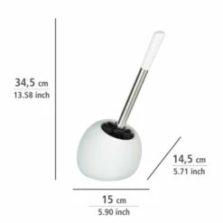 Wenko Bad-Accessoire Set Polaris, Weiß Matt, 3-teilig -Günstiges Wenko Geschäft unnamed file 15340