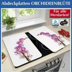 Wenko Herdabdeckplatte Universal Orchideenblüte 2er Set -Günstiges Wenko Geschäft unnamed file 15382