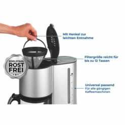 Wenko Dauer-Kaffeefilter Edelstahl -Günstiges Wenko Geschäft unnamed file 1540