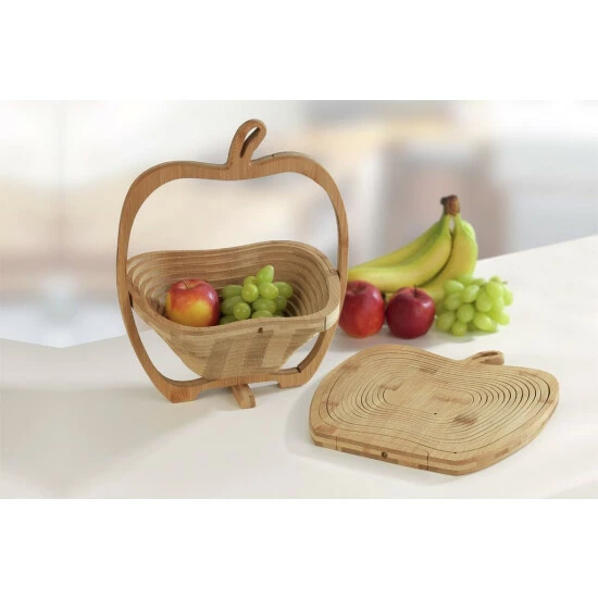 Wenko Bambus Obstkorb Faltbar 7 Wenko Bambus Obstkorb Faltbar – Bild 5