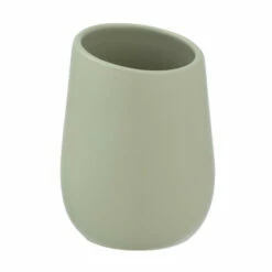 Wenko Zahnputzbecher Badi Lindgrün Keramik