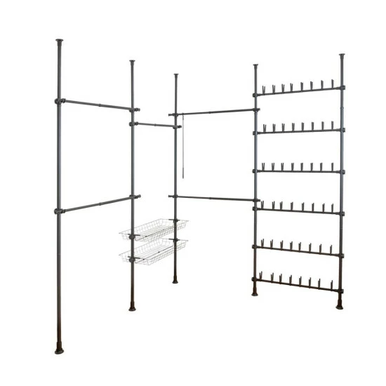 Wenko Teleskop-System Herkules Shoes Schwarz 7 Wenko Teleskop-System Herkules Shoes Schwarz – Bild 5