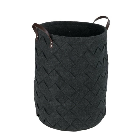 Wenko Wäschesammler Trovo Anthrazit 4 Wenko Wäschesammler Trovo Anthrazit – Bild 2