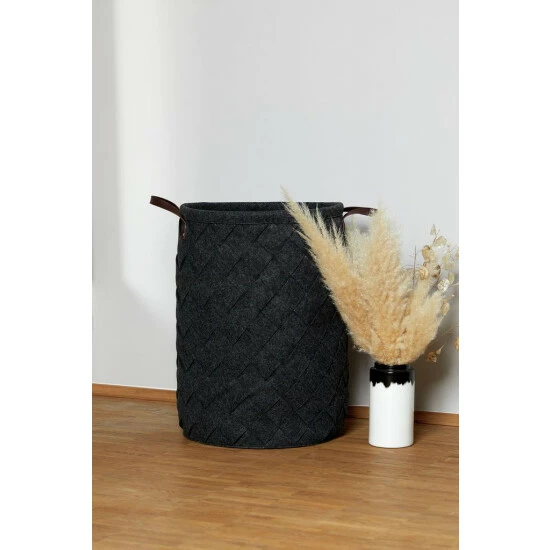 Wenko Wäschesammler Trovo Anthrazit 6 Wenko Wäschesammler Trovo Anthrazit – Bild 4