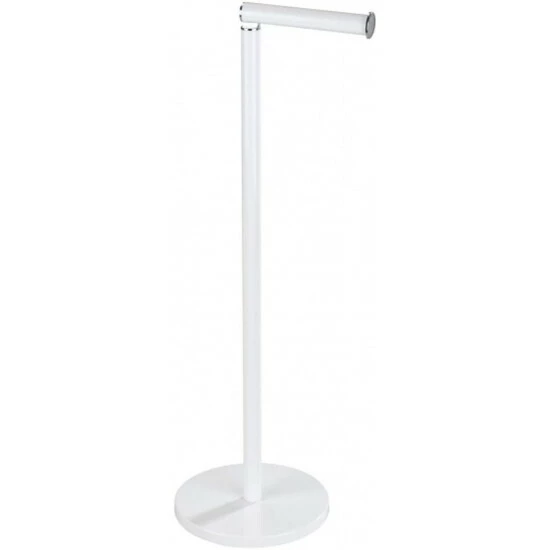 Wenko Stand Toilettenpapierhalter 2 In 1 Weiß 17 Wenko Stand Toilettenpapierhalter 2 In 1 Weiß – Bild 15
