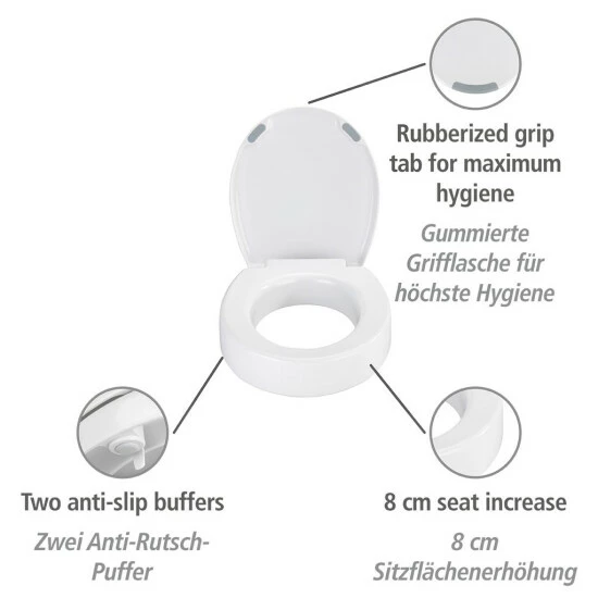 Wenko WC-Sitz Secura Comfort L 7 Wenko WC-Sitz Secura Comfort L – Bild 5