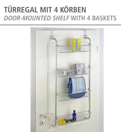 Wenko Türregal Mit 4 Körben 8 Wenko Türregal Mit 4 Körben – Bild 6
