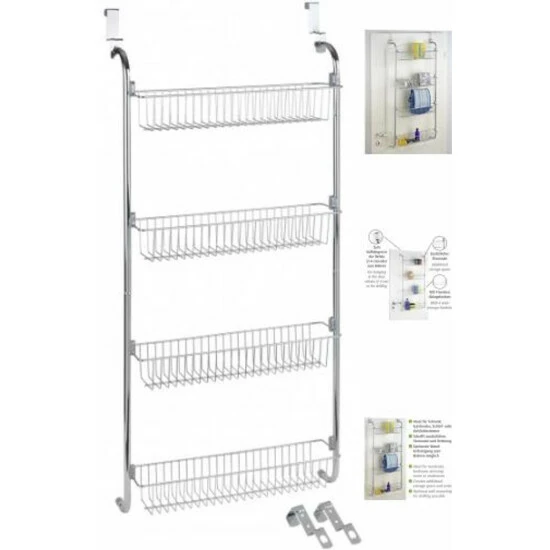 Wenko Türregal Mit 4 Körben 13 Wenko Türregal Mit 4 Körben – Bild 11