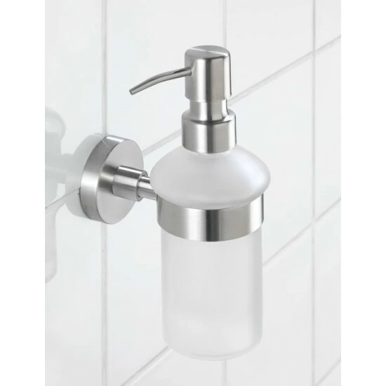 Wenko Seifenspender Bosio Edelstahl Matt 3 Wenko Seifenspender Bosio Edelstahl Matt