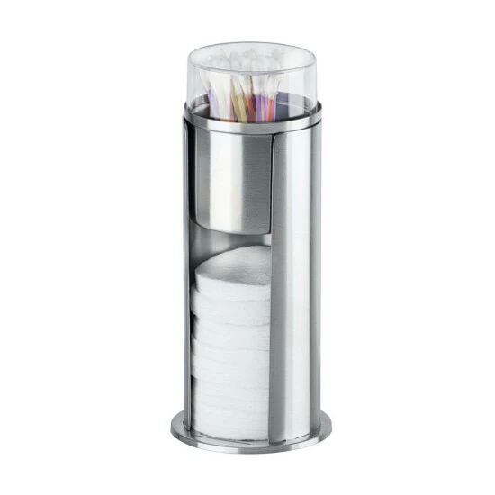 Wenko Wattepad- Und Ohrstäbchenhalter Firenze Edelstahl 3 Wenko Wattepad- Und Ohrstäbchenhalter Firenze Edelstahl