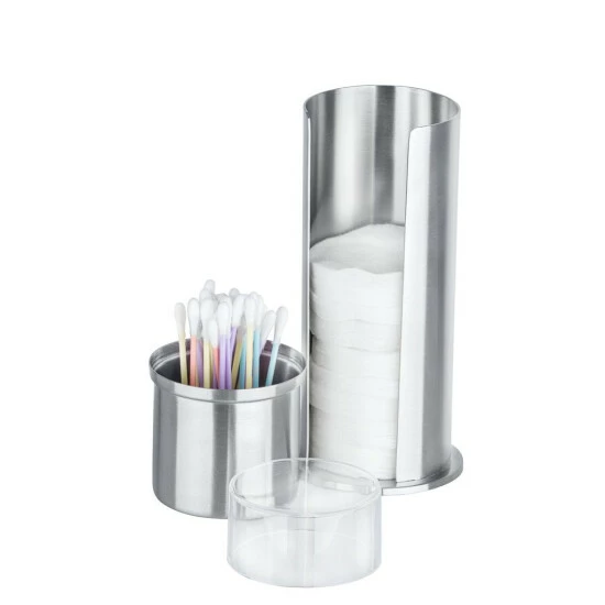 Wenko Wattepad- Und Ohrstäbchenhalter Firenze Edelstahl 7 Wenko Wattepad- Und Ohrstäbchenhalter Firenze Edelstahl – Bild 5