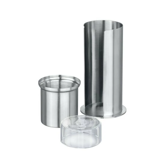 Wenko Wattepad- Und Ohrstäbchenhalter Firenze Edelstahl 9 Wenko Wattepad- Und Ohrstäbchenhalter Firenze Edelstahl – Bild 7