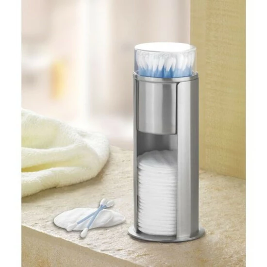 Wenko Wattepad- Und Ohrstäbchenhalter Firenze Edelstahl 14 Wenko Wattepad- Und Ohrstäbchenhalter Firenze Edelstahl – Bild 12