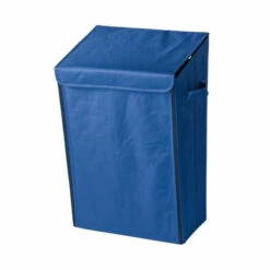 Wenko Mobiler Wand-Wäschesammler Blau