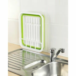 Wenko Geschirrabtropfer Gaia Faltbar Grün/Weiß -Günstiges Wenko Geschäft unnamed file 15801