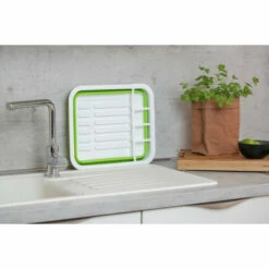 Wenko Geschirrabtropfer Gaia Faltbar Grün/Weiß -Günstiges Wenko Geschäft unnamed file 15808