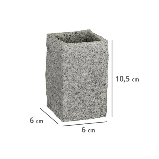 Wenko Zahnputzbecher Granit 7 Wenko Zahnputzbecher Granit – Bild 5