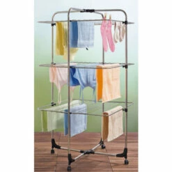 Wenko Wäschetrockner-Turm Mit 3 Etagen Edelstahl -Günstiges Wenko Geschäft unnamed file 16016