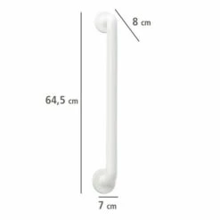 Wenko Wandhaltegriff Secura Weiß 64,5 Cm -Günstiges Wenko Geschäft unnamed file 16040