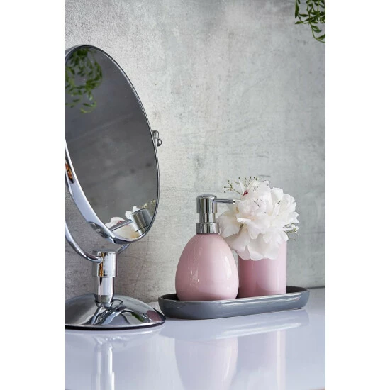 Wenko Zahnputzbecher Polaris Pastel Rose Keramik 10 Wenko Zahnputzbecher Polaris Pastel Rose Keramik – Bild 8