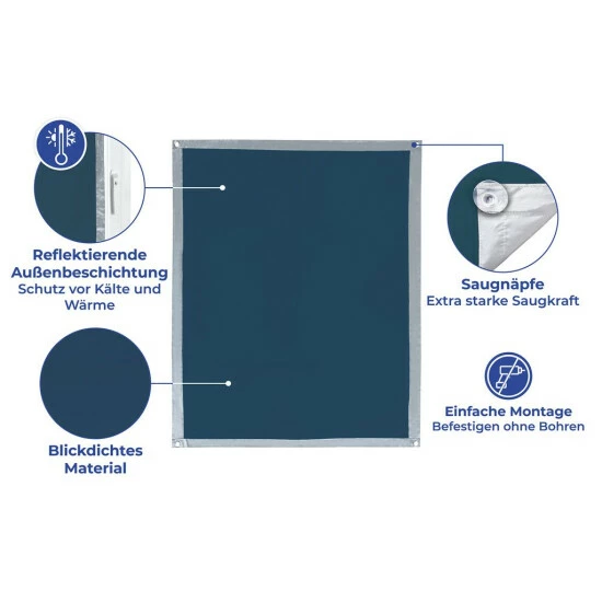 Wenko Fenster-Sonnenschutz 94 X 114 Cm 8 Wenko Fenster-Sonnenschutz 94 X 114 Cm – Bild 6