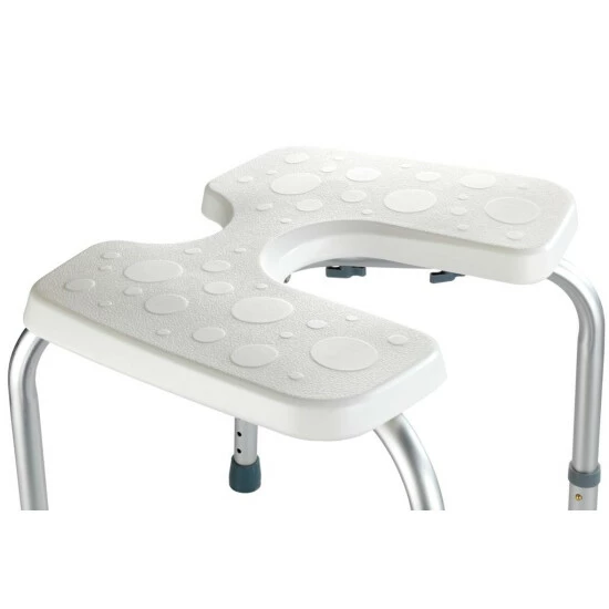 Wenko Hygienehocker Secura, Höhenverstellbar 5 Wenko Hygienehocker Secura, Höhenverstellbar – Bild 3