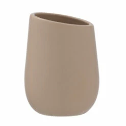 Wenko Zahnputzbecher Badi Sand Keramik