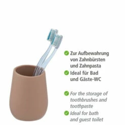 Wenko Zahnputzbecher Badi Sand Keramik -Günstiges Wenko Geschäft unnamed file 16250
