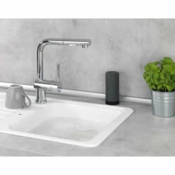 Wenko Spülmittelspender Easy Squeez-e, Spender Für Spülmittel In Der Küche, Seifenspender Aus Silikon, Fassungsvermögen 250 Ml, Ø 6 X 14 Cm, Grau -Günstiges Wenko Geschäft unnamed file 16282