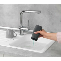 Wenko Spülmittelspender Easy Squeez-e, Spender Für Spülmittel In Der Küche, Seifenspender Aus Silikon, Fassungsvermögen 250 Ml, Ø 6 X 14 Cm, Grau -Günstiges Wenko Geschäft unnamed file 16283