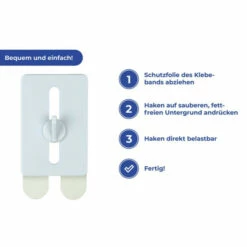 Wenko Strip-it® Selbstklebender Nagel 2er Set 18 Wenko Strip-it® Selbstklebender Nagel 2er Set -Günstiges Wenko Geschäft unnamed file 16293