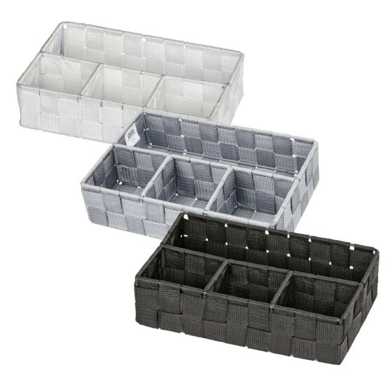 Wenko Organizer Adria Klein Schwarz 4 Fächer 11 Wenko Organizer Adria Klein Schwarz 4 Fächer – Bild 9