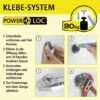 Wenko Power-Loc® Universalkorb Bovino 2 Etagen Edelstahl