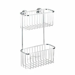 Wenko Power-Loc® Universalkorb Bovino 2 Etagen Edelstahl -Günstiges Wenko Geschäft unnamed file 16433
