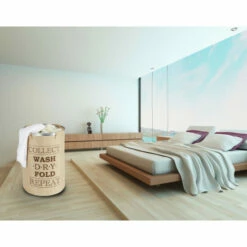 Wenko Wäschesammler Ringo Beige -Günstiges Wenko Geschäft unnamed file 16456