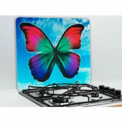 Wenko, Multi-Platte Butterfly By Day Für Glaskeramik Kochfelder, Gehärtetes Glas