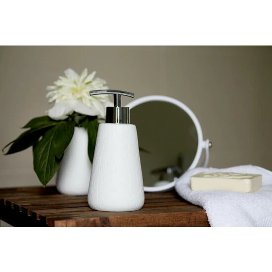 Wenko Zahnputzbecher Flora Keramik 5 Wenko Zahnputzbecher Flora Keramik – Bild 3