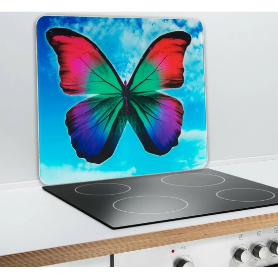 Wenko, Multi-Platte Butterfly By Day Für Glaskeramik Kochfelder, Gehärtetes Glas 5 Wenko, Multi-Platte Butterfly By Day Für Glaskeramik Kochfelder, Gehärtetes Glas – Bild 3