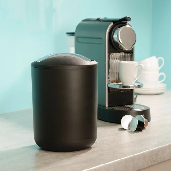 Wenko Kosmetikeimer Brasil Schwarz S 2er Set 7 Wenko Kosmetikeimer Brasil Schwarz S 2er Set – Bild 5