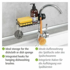 Wenko Spülorganizer Ohio Schwarz -Günstiges Wenko Geschäft unnamed file 16638