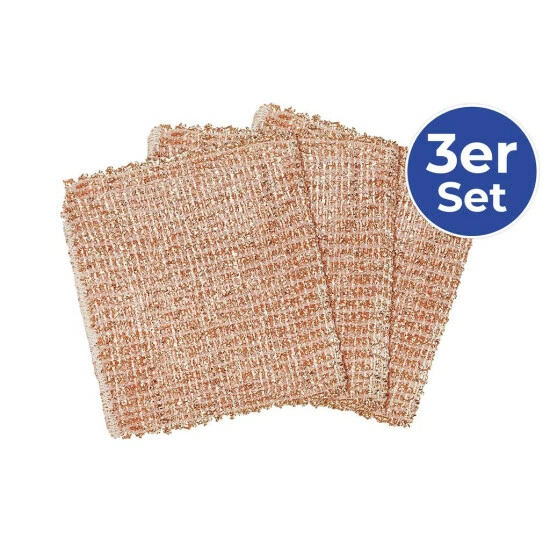 Wenko Kupfertuch 3er Set 7 Wenko Kupfertuch 3er Set – Bild 5