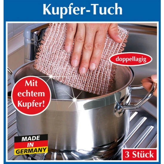 Wenko Kupfertuch 3er Set 11 Wenko Kupfertuch 3er Set – Bild 9