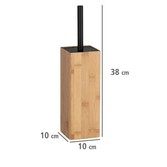 Wenko WC-Garnitur Padua Bambus 11 Wenko WC-Garnitur Padua Bambus – Bild 9