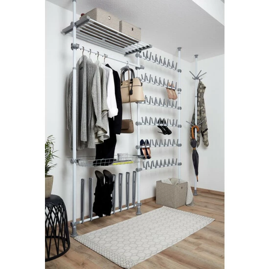 Wenko Kleiderstange Herkules 2er 3 Wenko Kleiderstange Herkules 2er