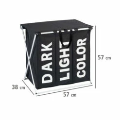 Wenko Wäschesammler Trio Top Schwarz 26 Wenko Wäschesammler Trio Top Schwarz -Günstiges Wenko Geschäft unnamed file 16729