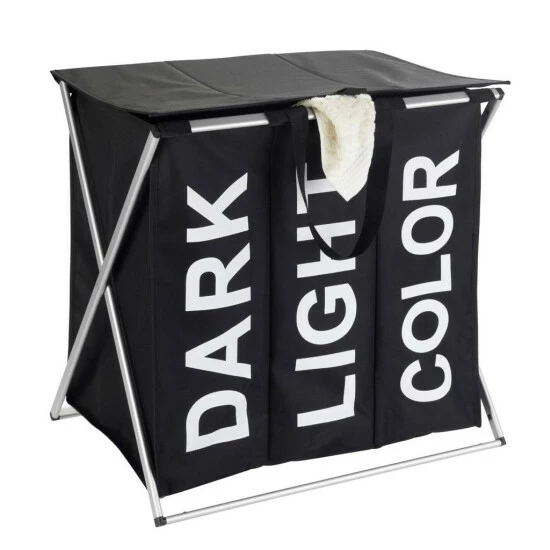 Wenko Wäschesammler Trio Top Schwarz 16 Wenko Wäschesammler Trio Top Schwarz – Bild 14