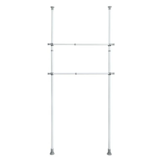 Wenko Kleiderstange Herkules 2er 5 Wenko Kleiderstange Herkules 2er – Bild 3