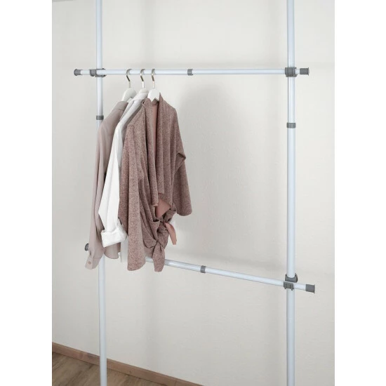 Wenko Kleiderstange Herkules 2er 8 Wenko Kleiderstange Herkules 2er – Bild 6