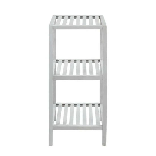 Wenko Regal Norway Mit 3 Böden Natur Weiß 6 Wenko Regal Norway Mit 3 Böden Natur Weiß – Bild 4